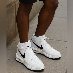 Nike Air Force 1 Mid EVO Summit White/Black – Size 10.5 – Worn Once